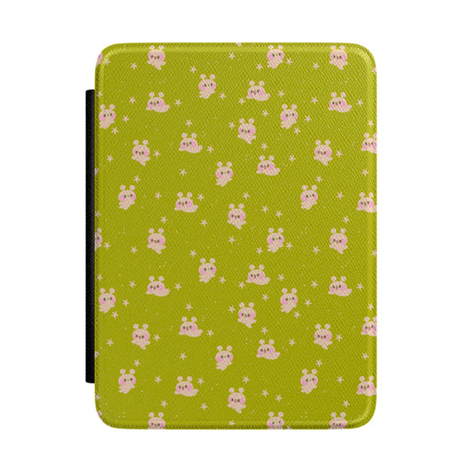 Copy of Pastel Floral Moon and Bat Kindle Case | Purple Flower Pattern