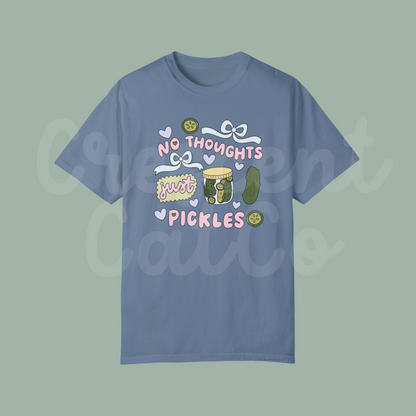 No thoughts just Pickles Tshirt, Pickle Lover Tshirt