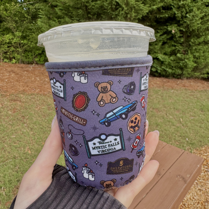 TVD Icons Iced Coffee Sleeve