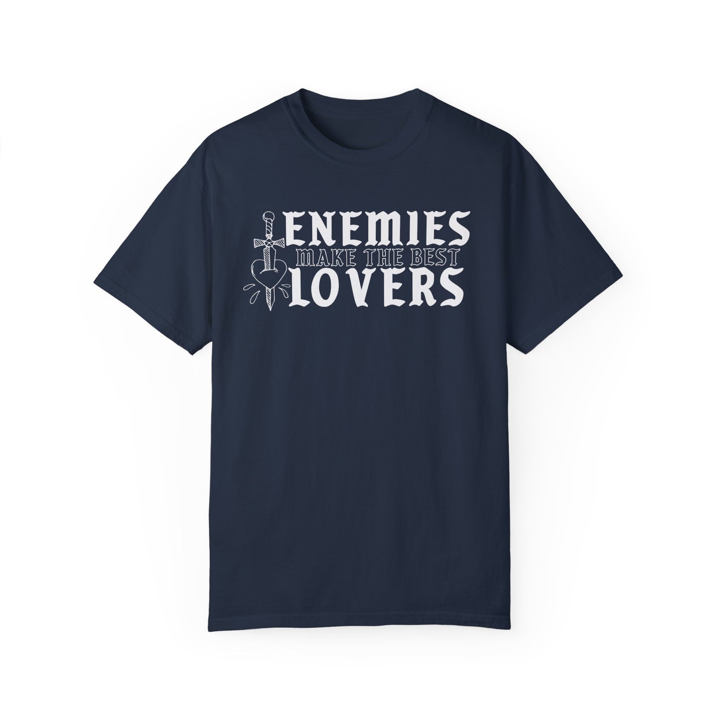 Enemies Make the Best Lover ( with Back Design) Bookish T-Shirt