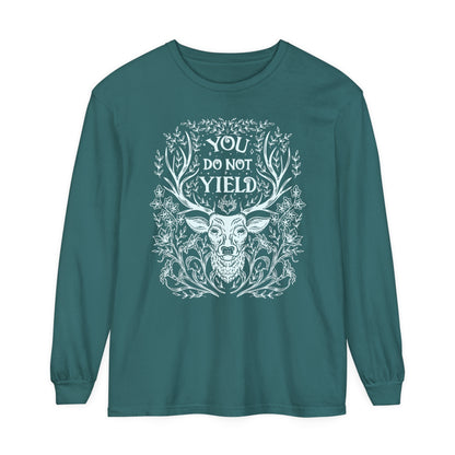 You Do Not Yield LONG SLEEVE  T-Shirt | Offially Licneced SJM Merch