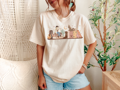 Cowboy Romance Bookshelf Tshirt (Blonde)