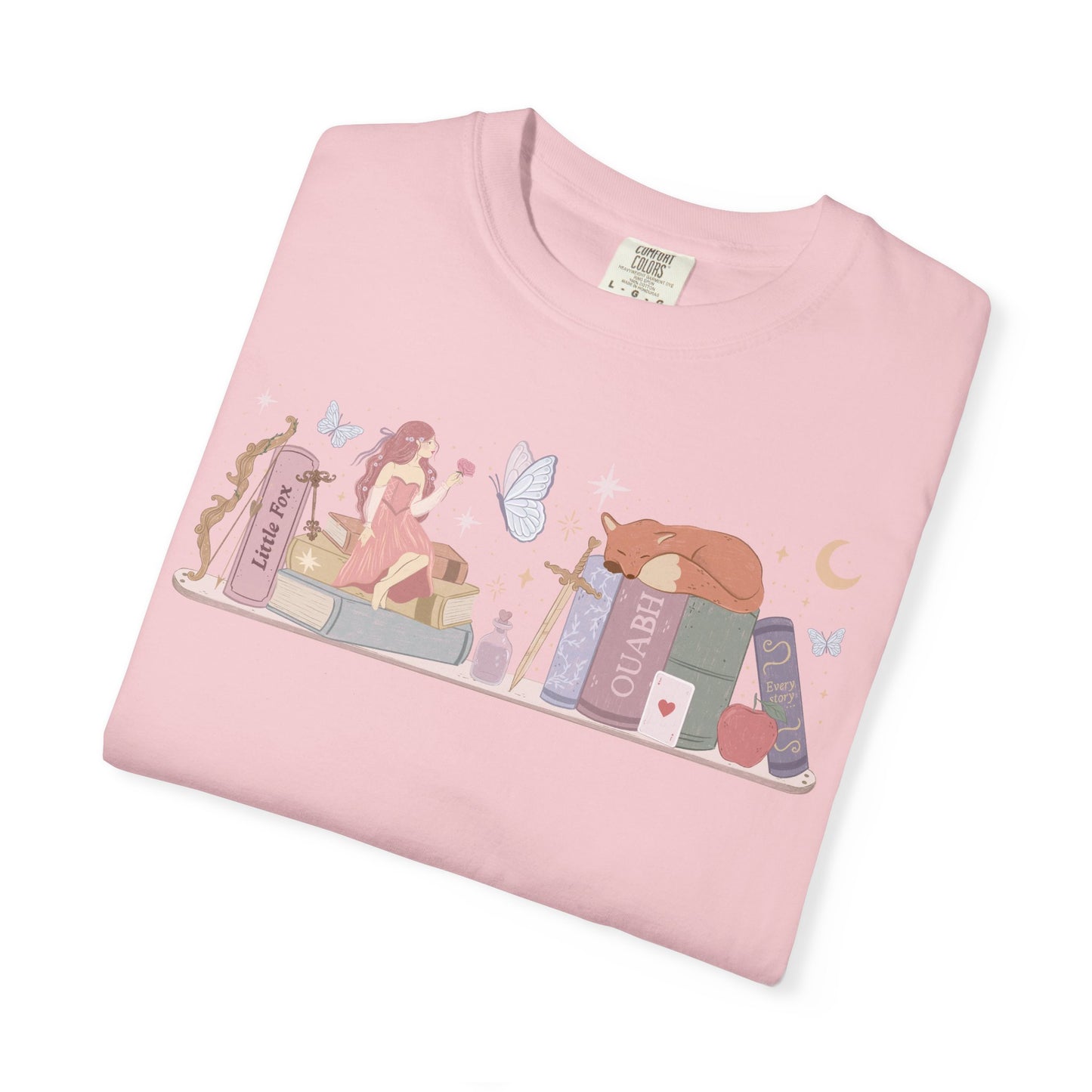 Evangeline Fox Little Fox Bookshelf Shirt