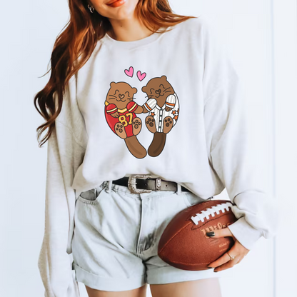 Otter Lovers Crewneck Sweatshirt