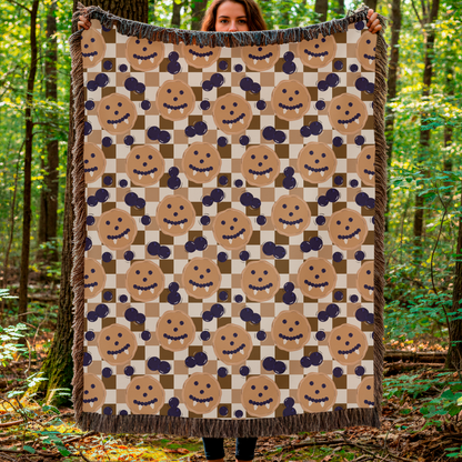Damon's Pancakes Woven Blanket