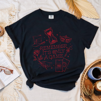 Remember its Only a Game Shirt- Caraval Stephanie Garber Officially Licensed