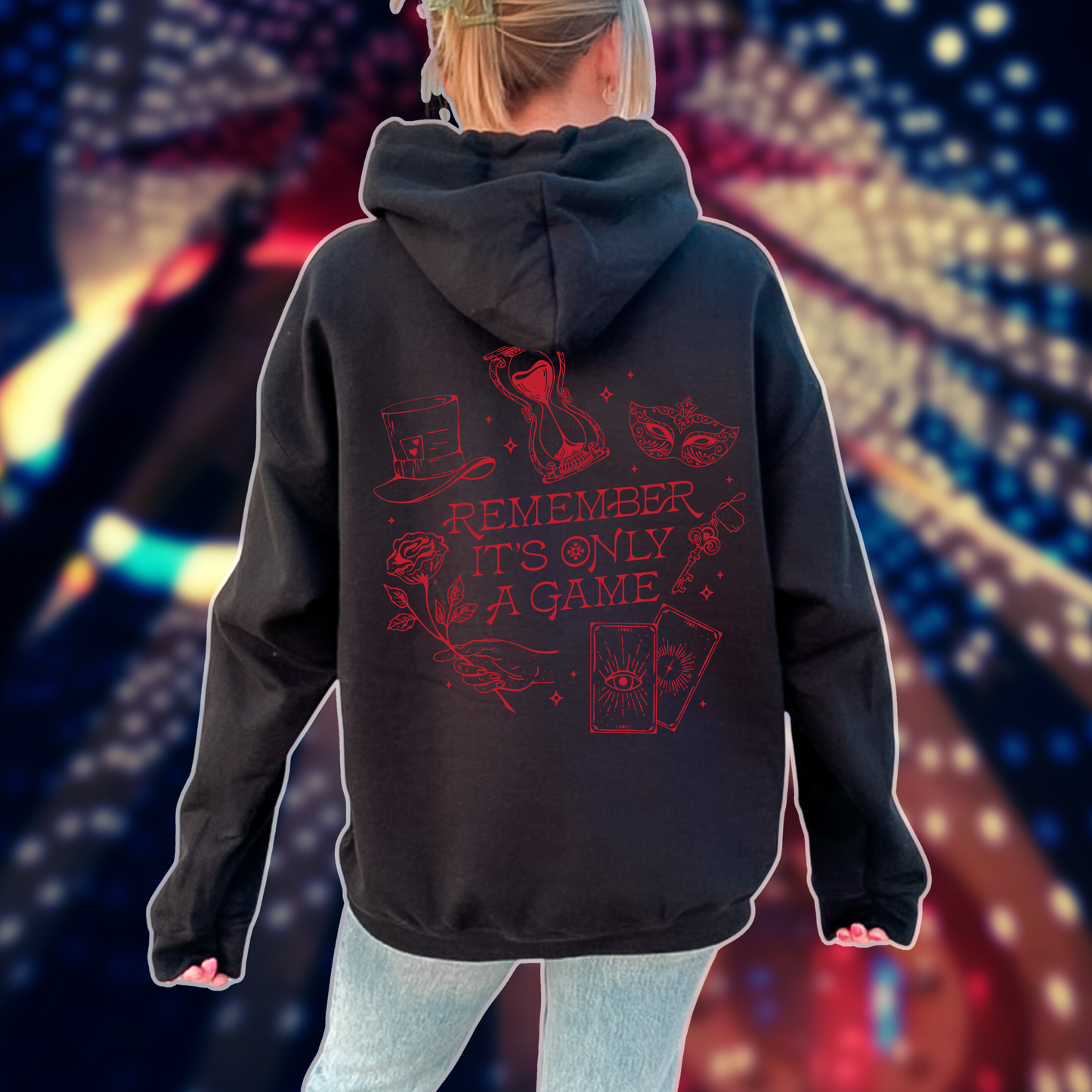 Remember its Only a Game Hoodie, Officially Licensed Stephanie Garber Caraval Merch