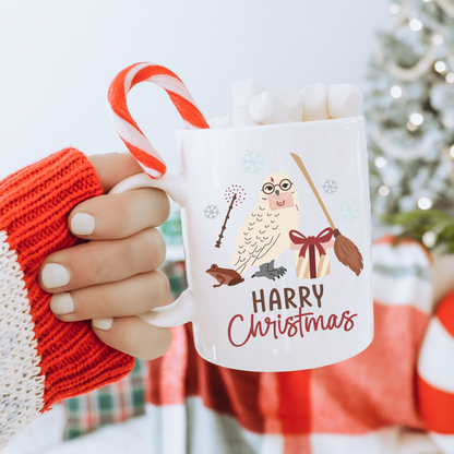 Harry Christmas Wizard Holiday Mug