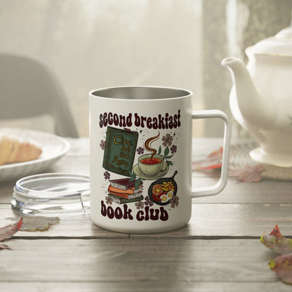 Second Breakfast Bookish Travel Mug