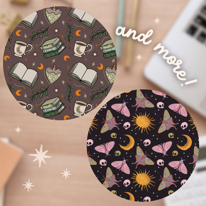 Dragon Rider Mouse Pad | Fantasy Lover Bookish Desk Accessories