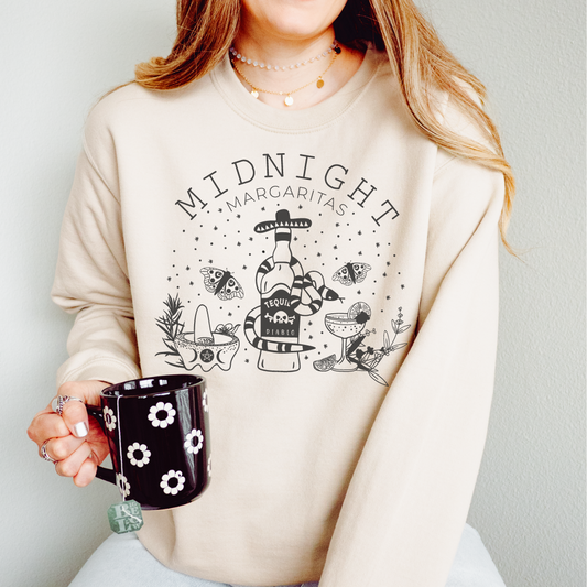 Practical Magic Midnight Margaritas Sweatshirt | 90s Witch Crewneck