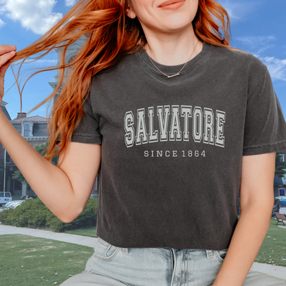 Salvatore Vampire Town T-Shirt | TVD Mystic Falls Merch