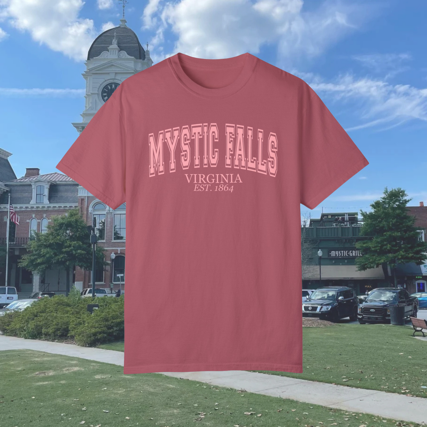 Mystic Falls TVD T-Shirt | Vampire Lover Merch