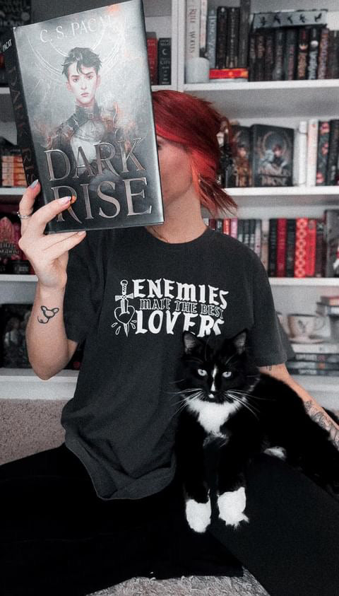 Enemies Make the Best Lover ( with Back Design) Bookish T-Shirt