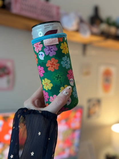 Ghostie & Clovers Slim Can Sleeve
