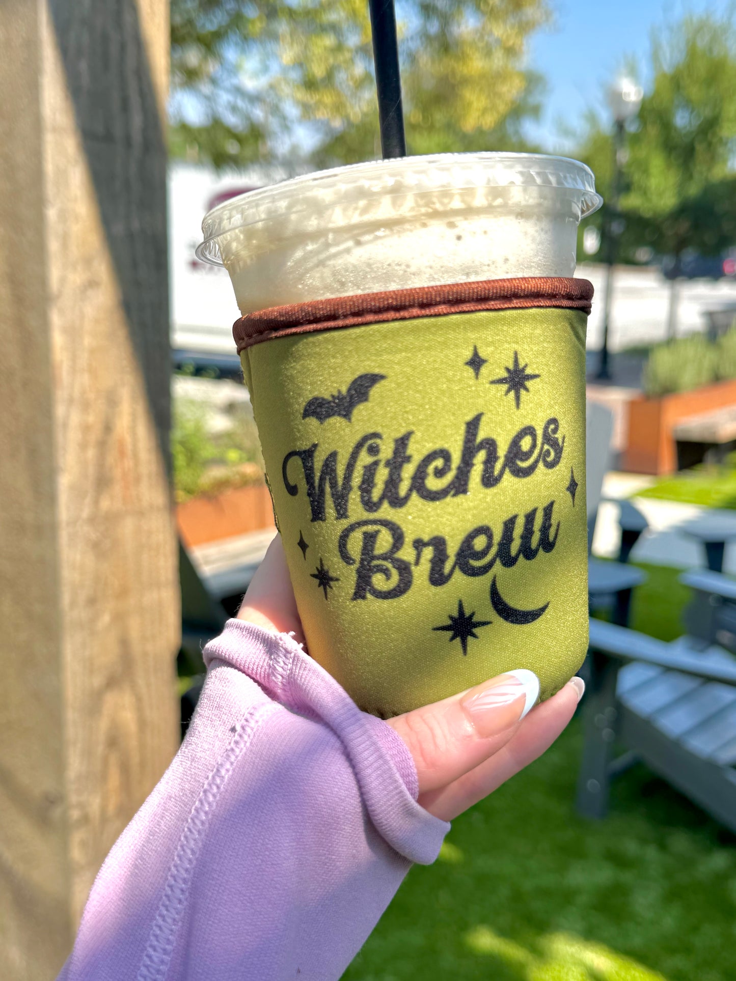 Witches Brew Iced Coffee Sleeve | Witchy Spooky Season
