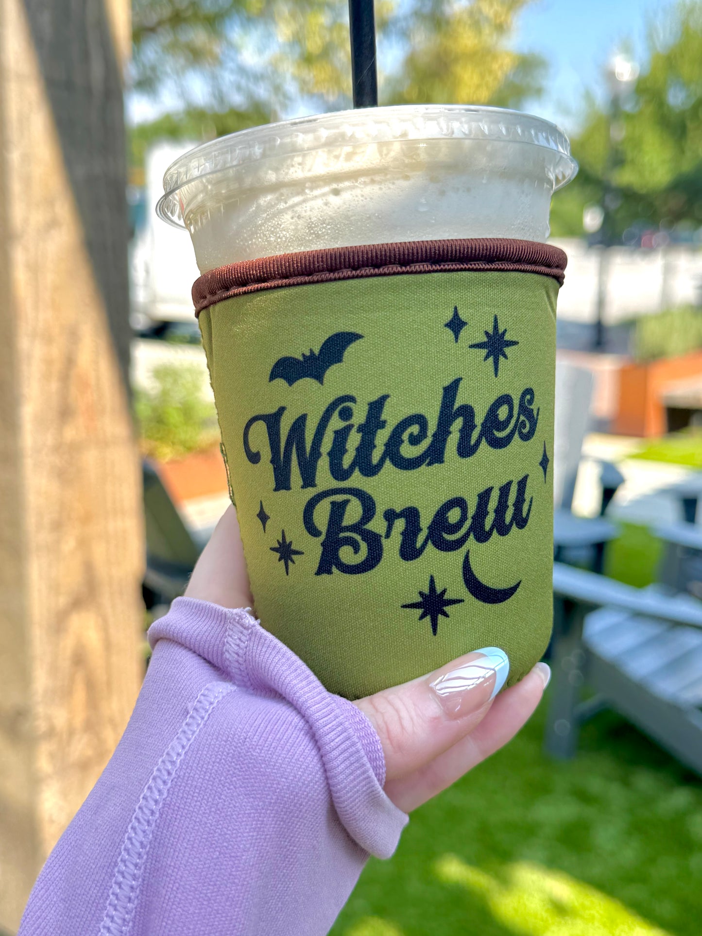 Witches Brew Iced Coffee Sleeve | Witchy Spooky Season