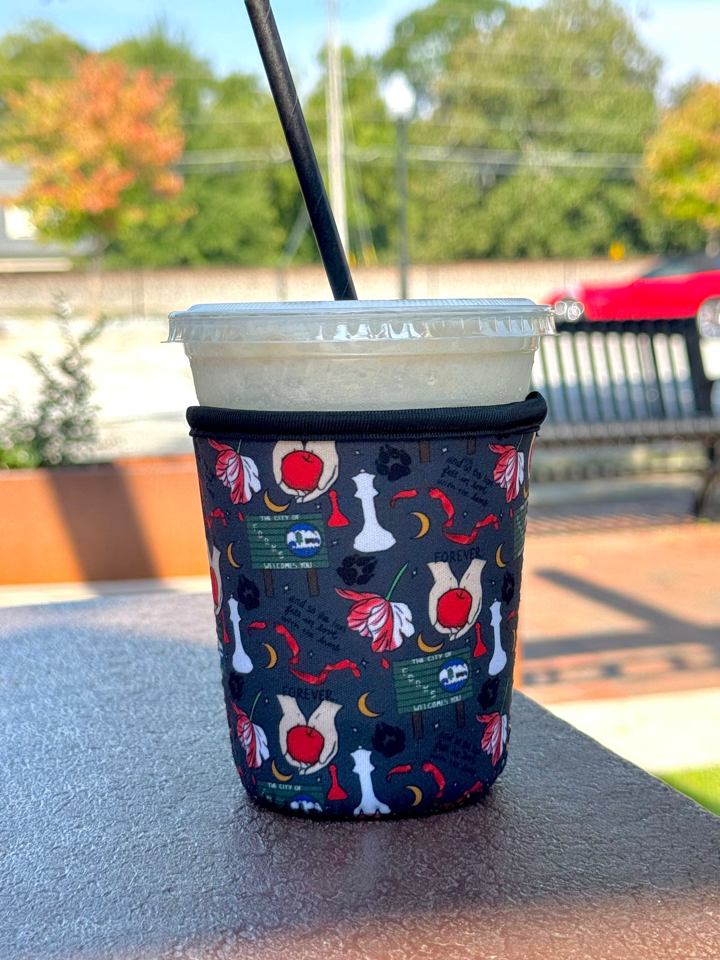 Forks Twilight Iced Coffee Sleeve