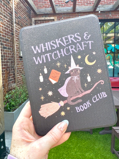Witches & Witchcraft Kindle Case with Hand Strap, Auto Wake and Magnetic Back