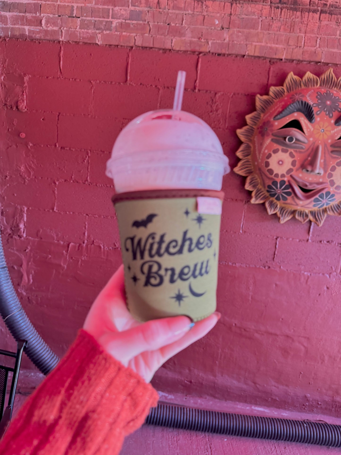 Witches Brew Iced Coffee Sleeve | Witchy Spooky Season
