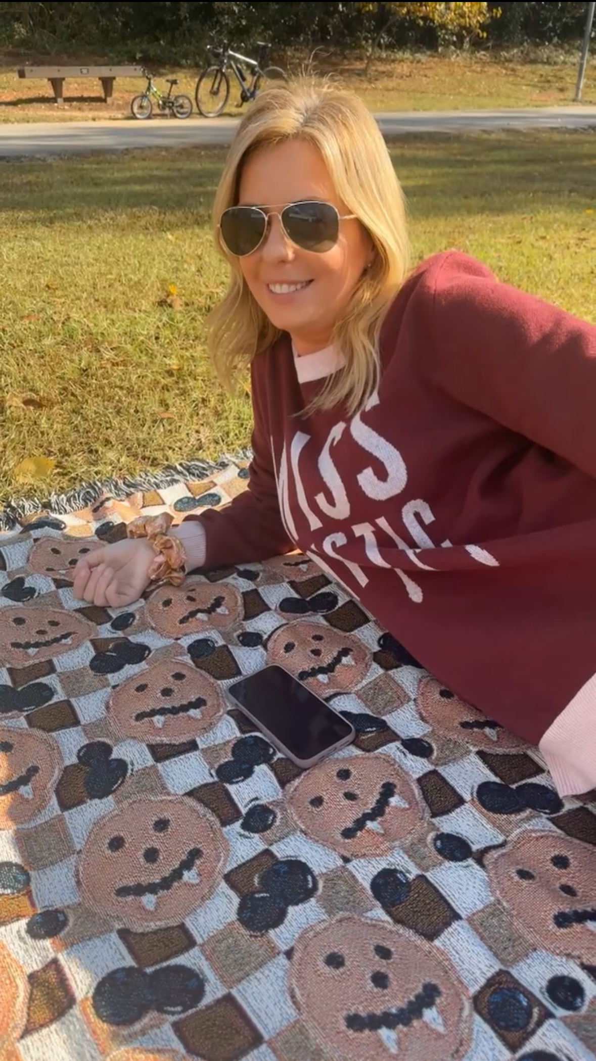 Damon's Pancakes Woven Blanket