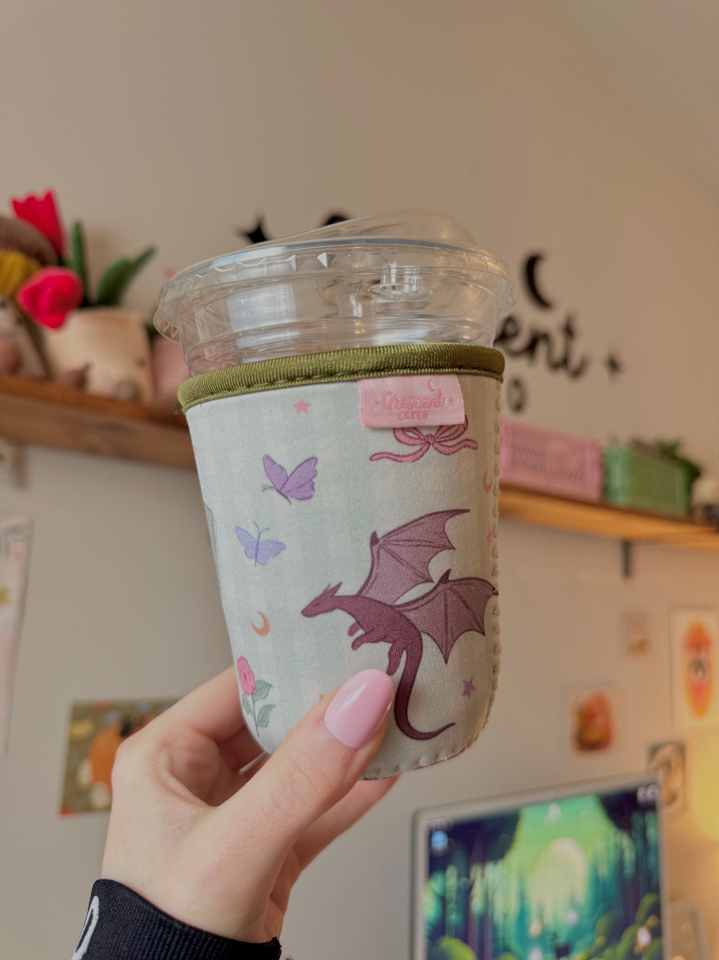 Fantasy Girlie Iced Coffee Sleeve