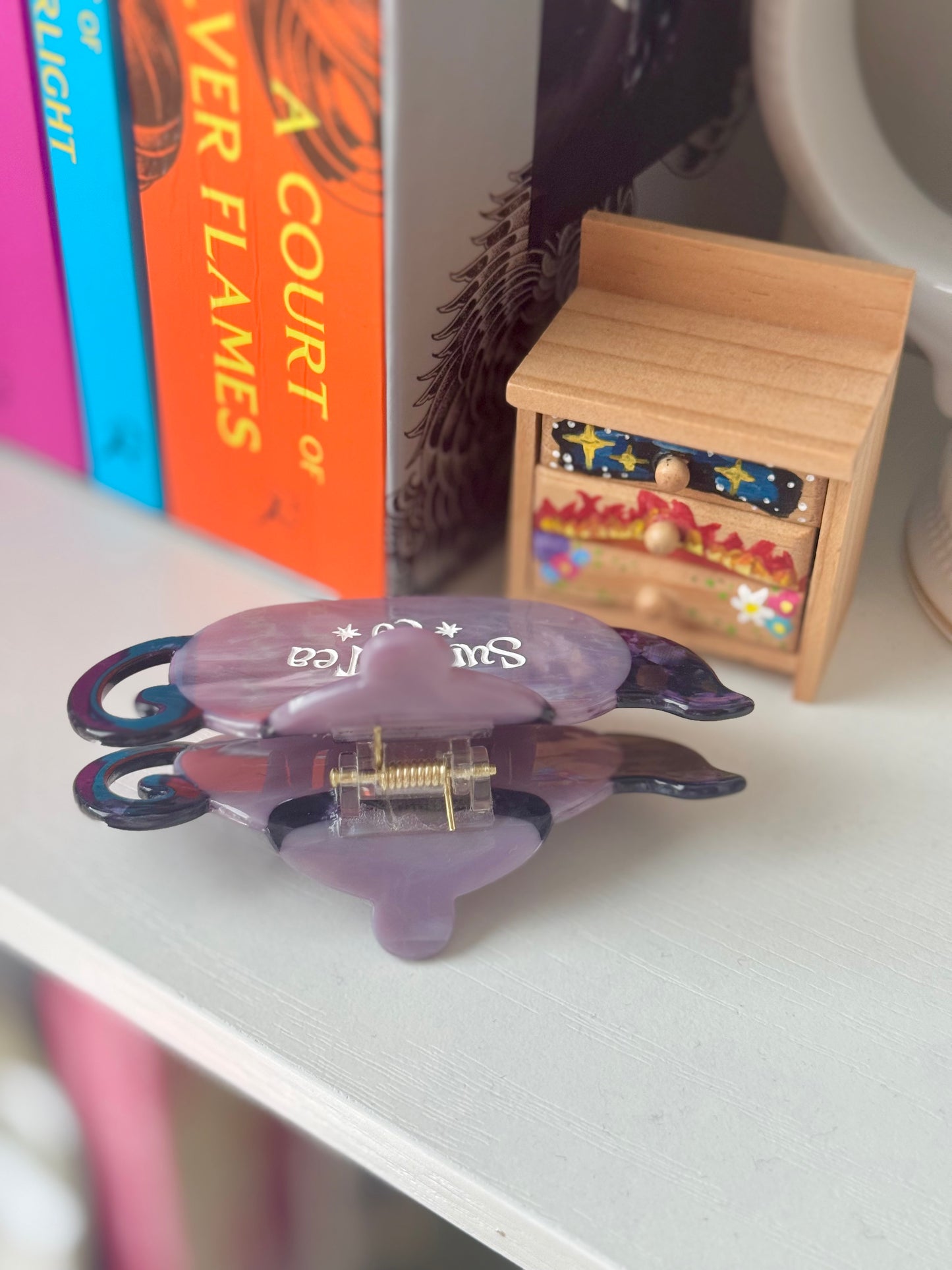 Suriel Tea Co ACOTAR Claw Clip - SJM Bookish Hair Accessories