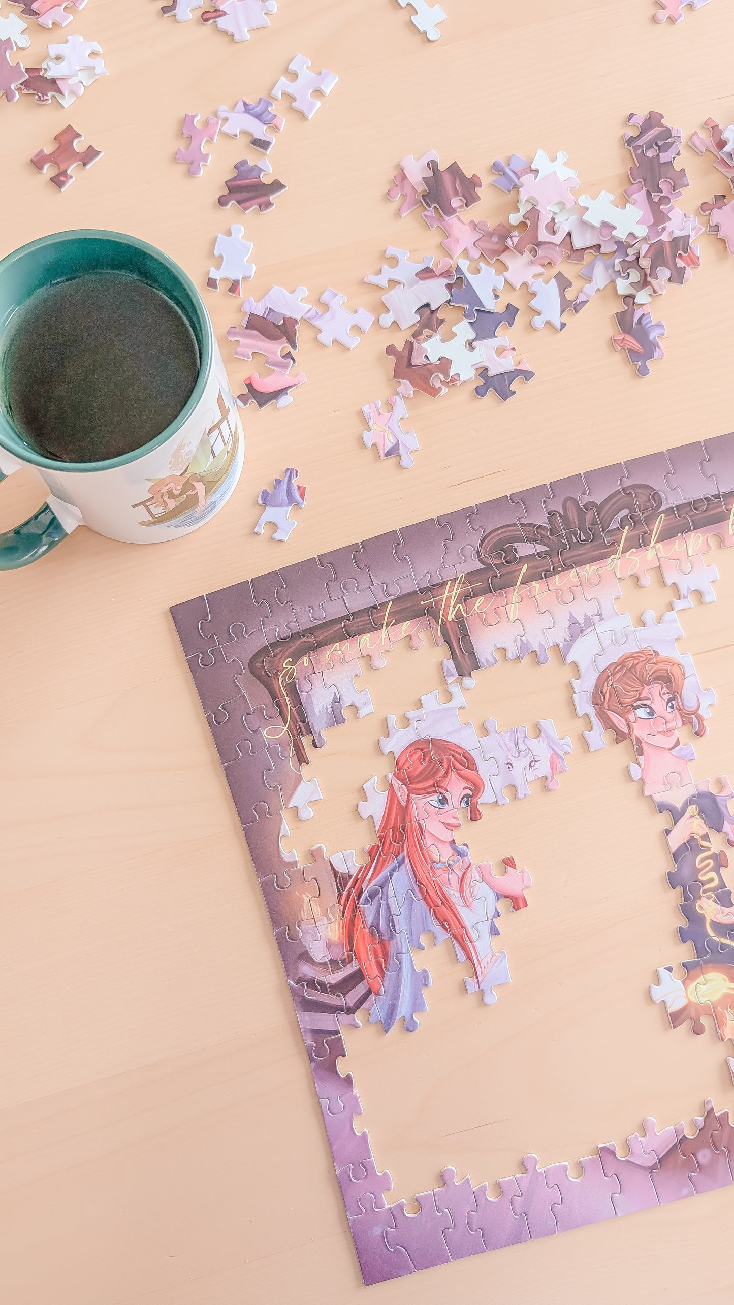 SJM Officially Licensed  ACOTAR Valkyrie Puzzle