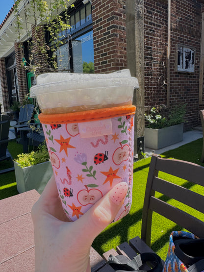 Silly Garden Iced Coffee Sleeve