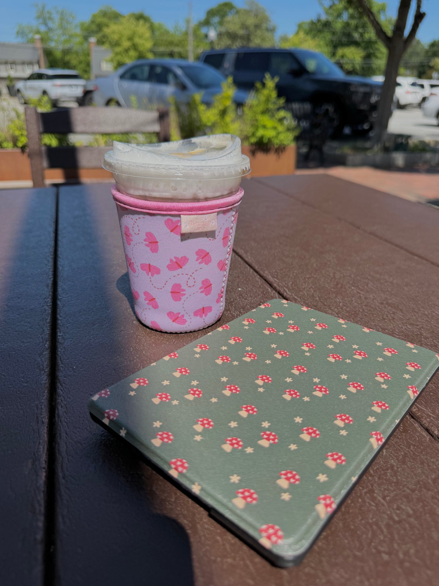 Butterfly Whimsy Iced Coffee Sleeve