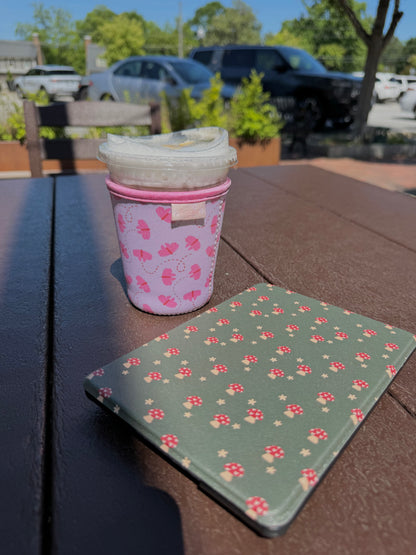 Butterfly Whimsy Iced Coffee Sleeve