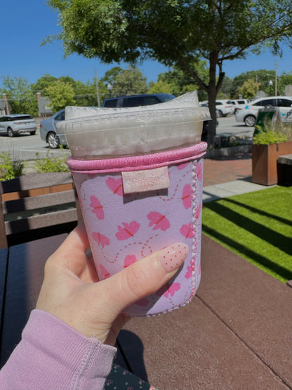 Butterfly Whimsy Iced Coffee Sleeve