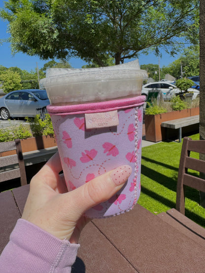 Butterfly Whimsy Iced Coffee Sleeve