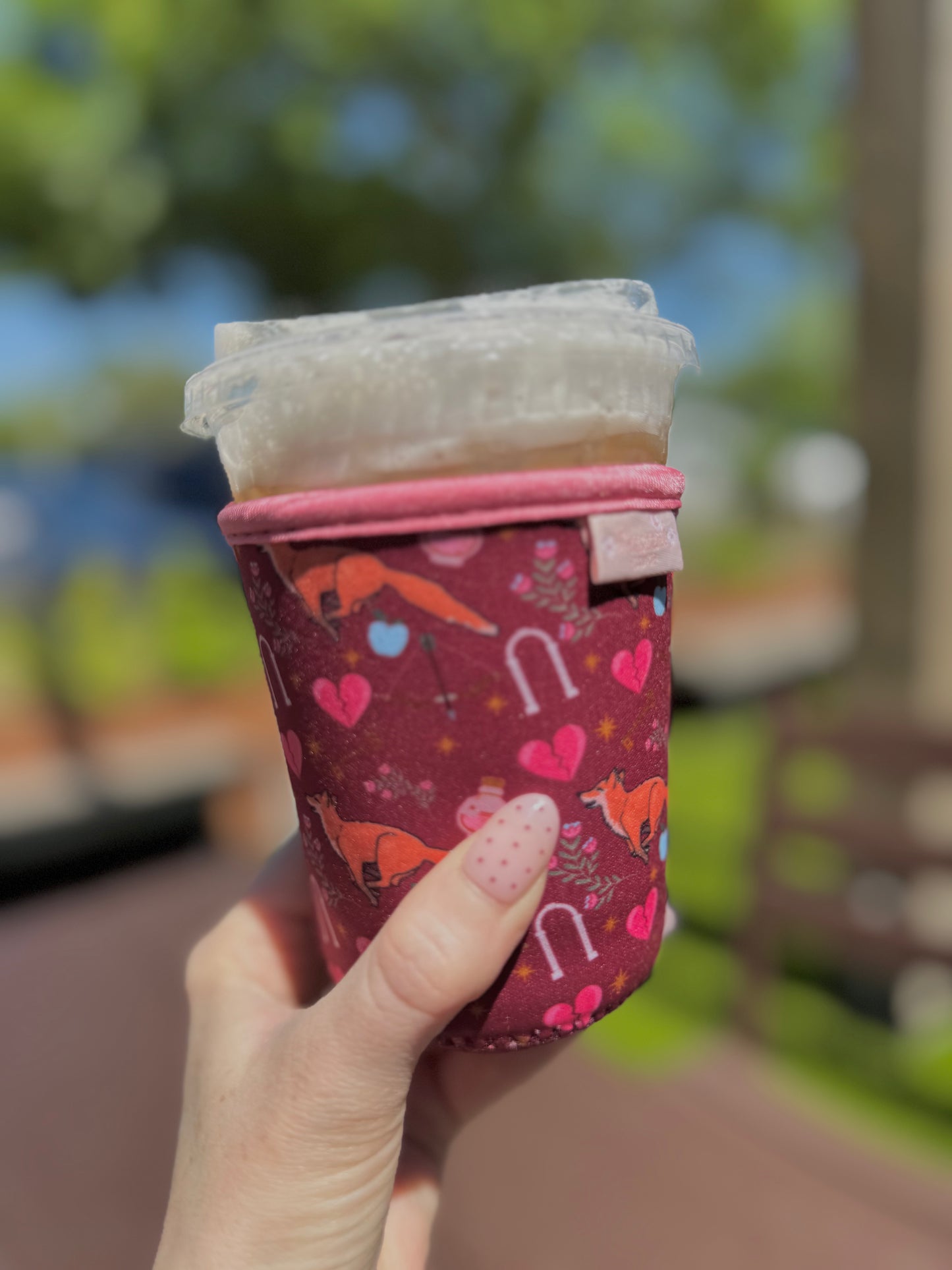 OUABH Little Fox Iced Coffee Sleeve | Officially Licensed Stephanie Garber Merch
