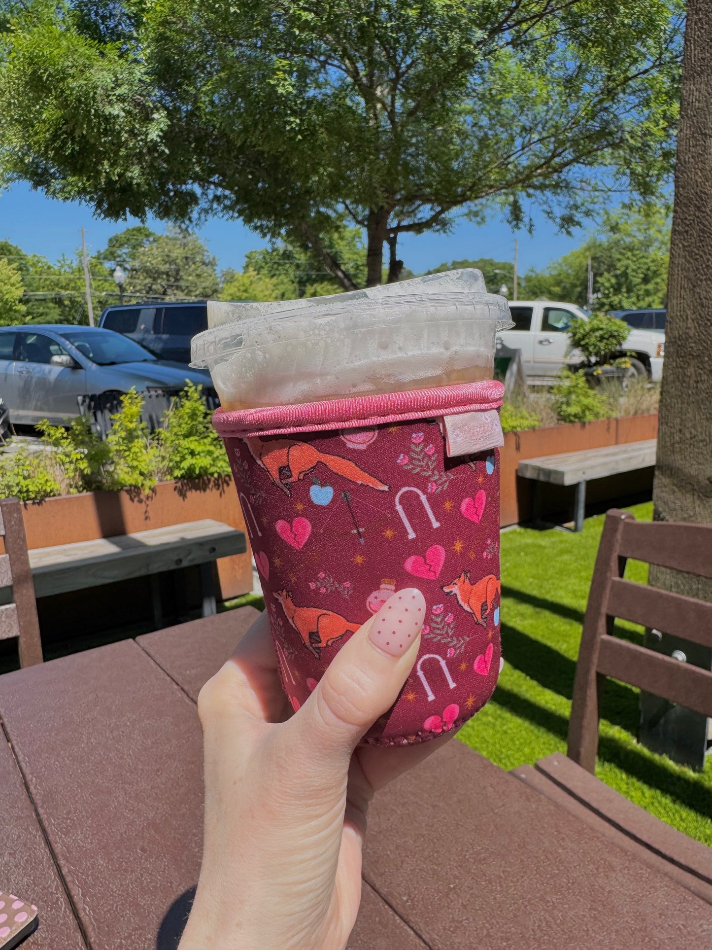 OUABH Little Fox Iced Coffee Sleeve | Officially Licensed Stephanie Garber Merch