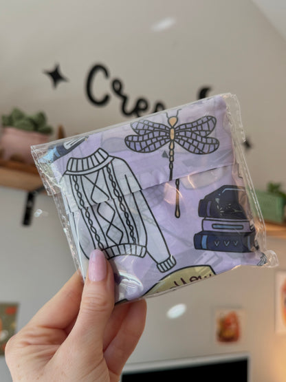 Stars Hollow Reusable Shopping Bag, Fold Up Pouch