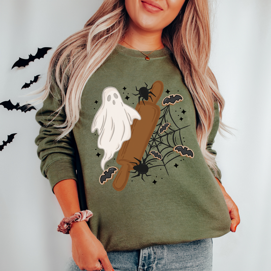 Spooky Baking Halloween Sweatshirt