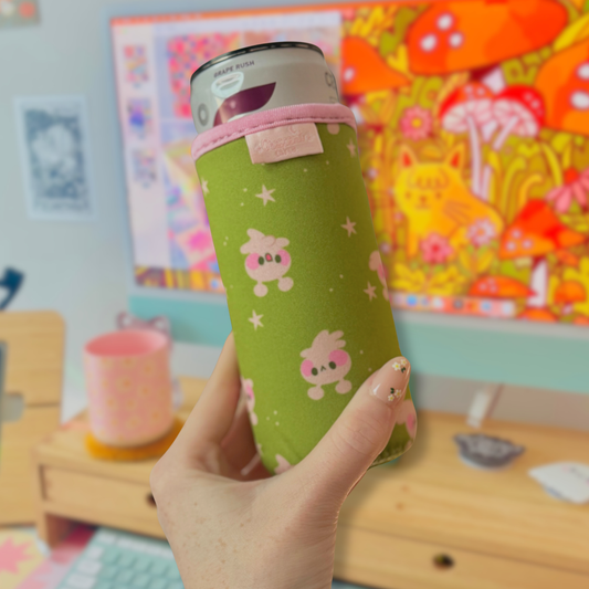 Alien Bunny Kawaii Slim Can Sleeve OOPSIES