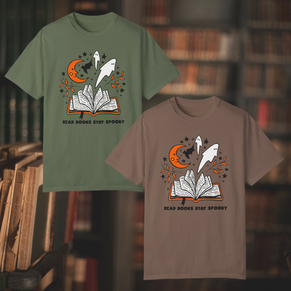 Read Books Stay Spooky T-shirt | Bookish Halloween