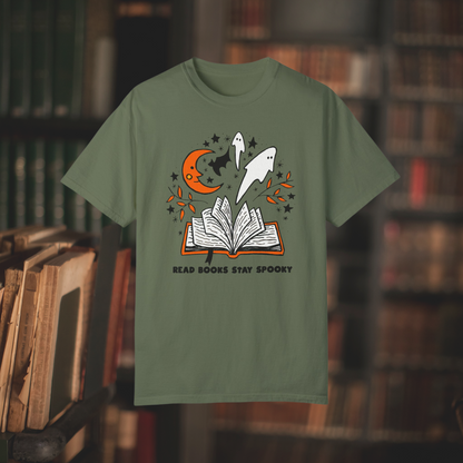 Read Books Stay Spooky T-shirt | Bookish Halloween