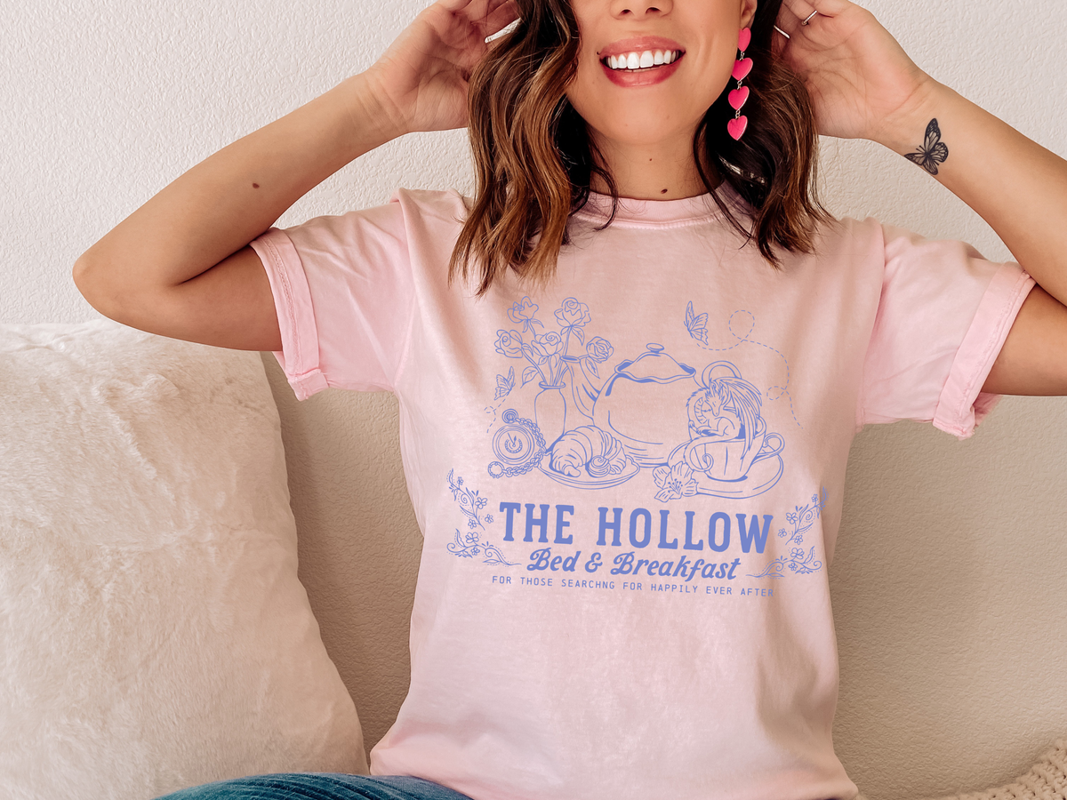 The Hollow B&B Bookish Tshirt | Officially Licensed Stephanie Garber OUABH Merch