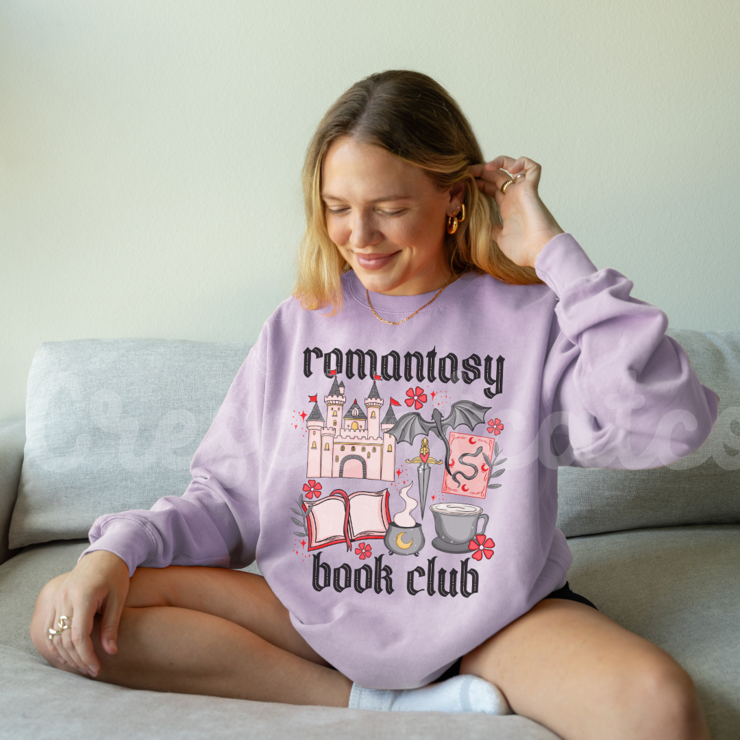 Ramantacy Book Club Comfort Colors Sweatshirt