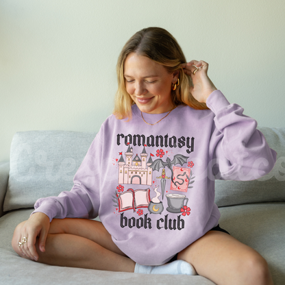 Ramantacy Book Club Comfort Colors Sweatshirt
