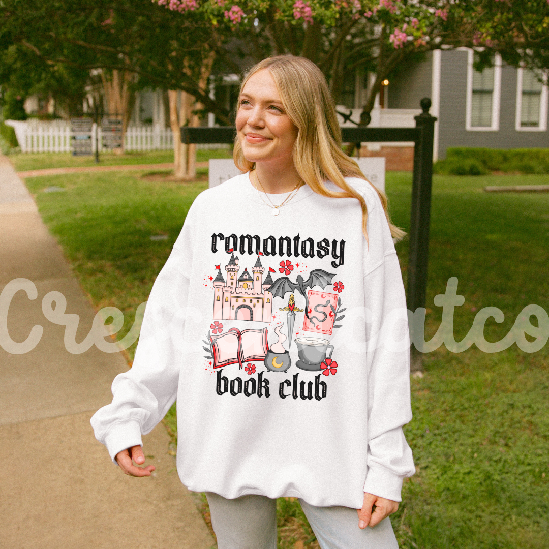 Ramantacy Book Club Comfort Colors Sweatshirt