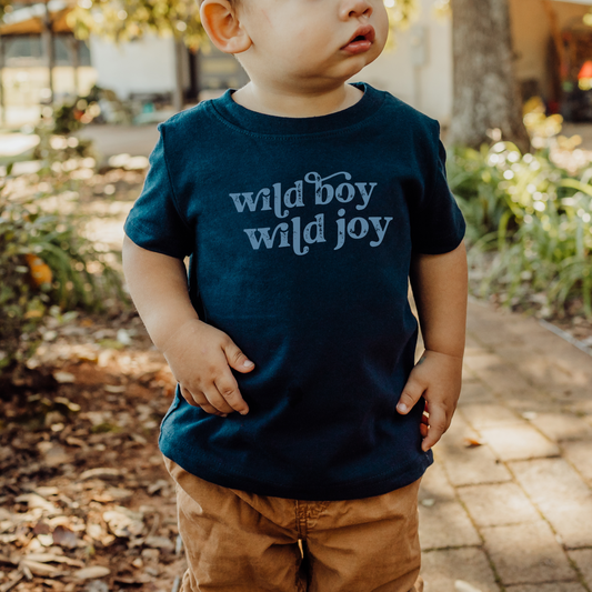 Wild Boy Wild Joy Toddler Tshirt