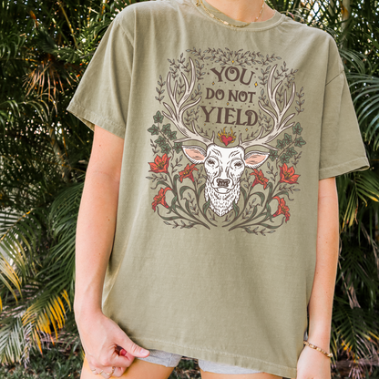 You Do Not Yield Kingdom of Ash TOG T-Shirt | Officially Licensed SJM Merch