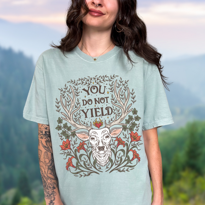 You Do Not Yield Kingdom of Ash TOG T-Shirt | Officially Licensed SJM Merch