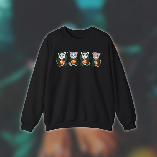 Willow Cats Crewneck Sweatshirt