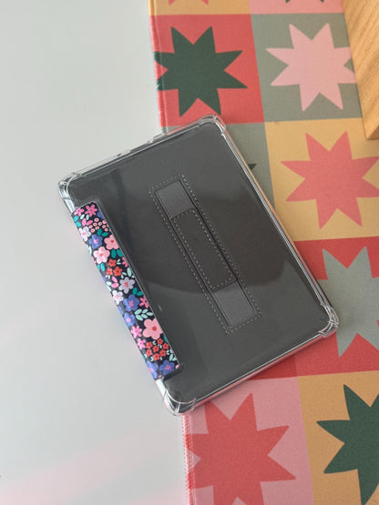 Kindle Case with Clear Back, E-Reader Accessoires, Bookish Gifts, Cute Kindle Case with Hand Strap