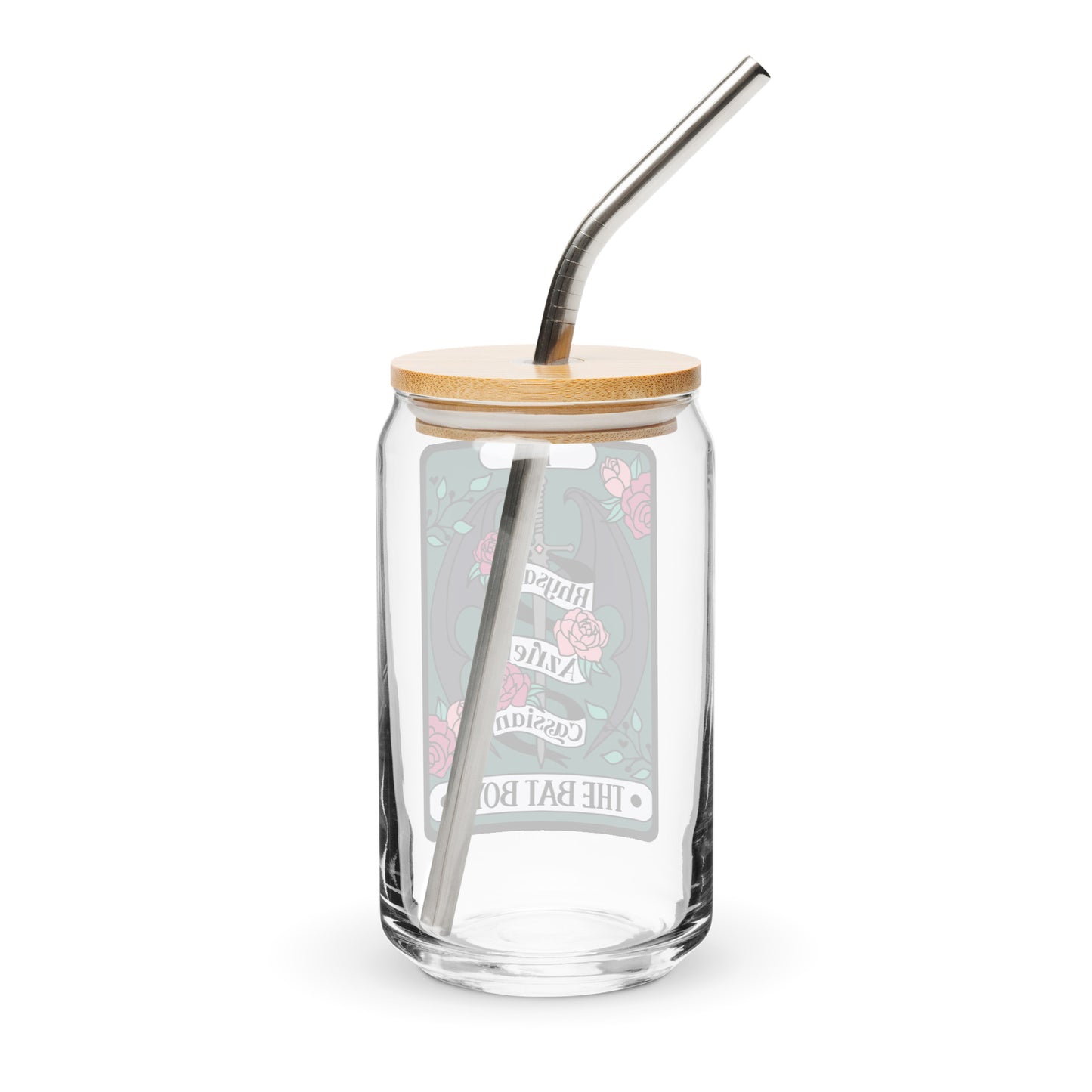 The Bat Boys SJM Bookish Tarot Iced Coffee Glass